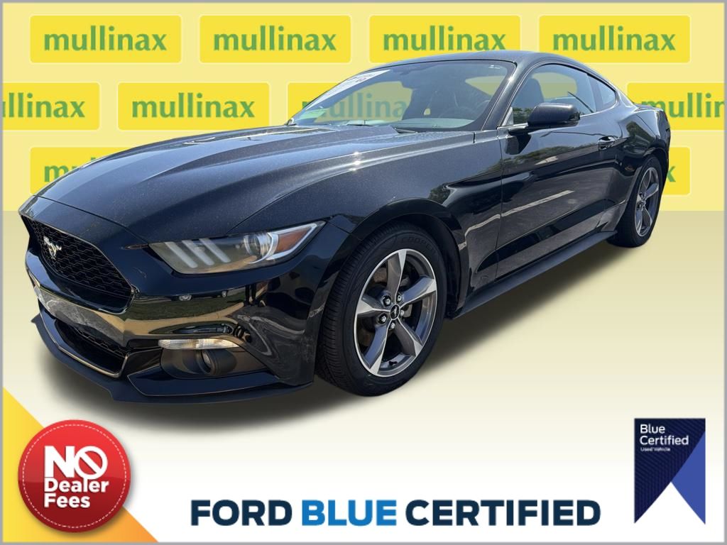 Shadow Black 2017 Ford Mustang Coupe Rear-Wheel Drive 6-Speed Automatic