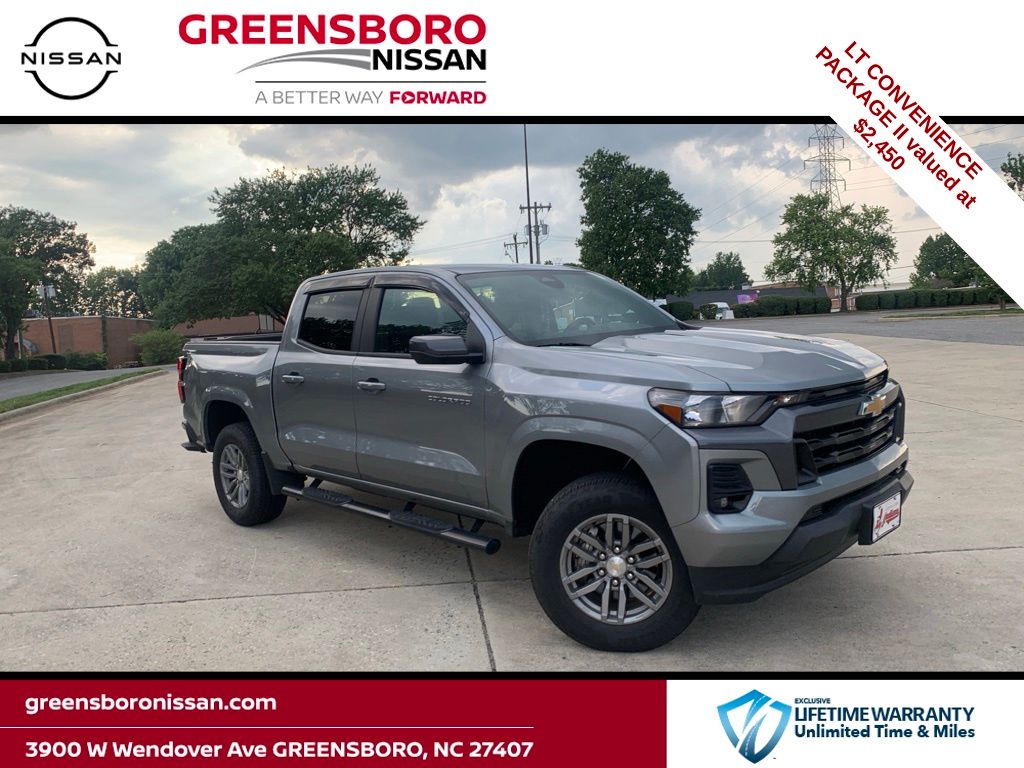 Sterling Gray Metallic 2024 Chevrolet Colorado Pickup Truck 4X2 8-Speed Automatic