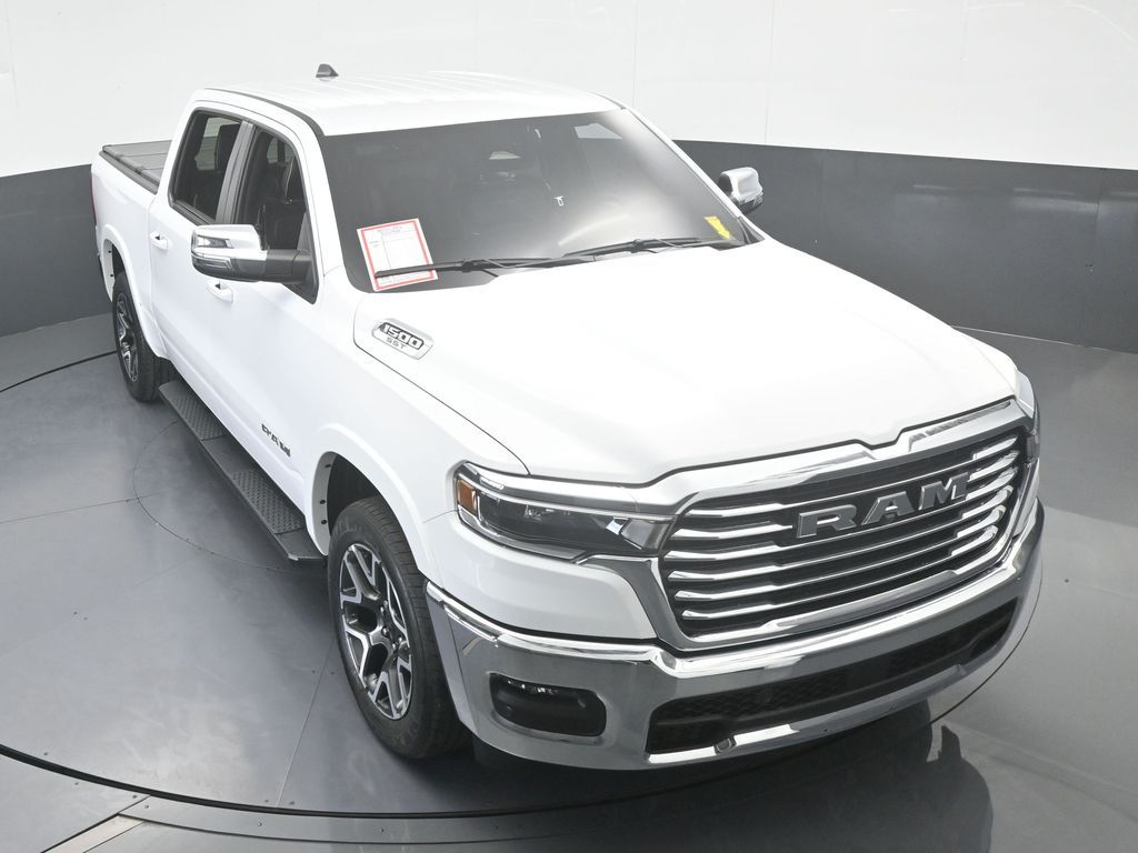 Used 2025 Bright White Clearcoat Ram Laramie image 60