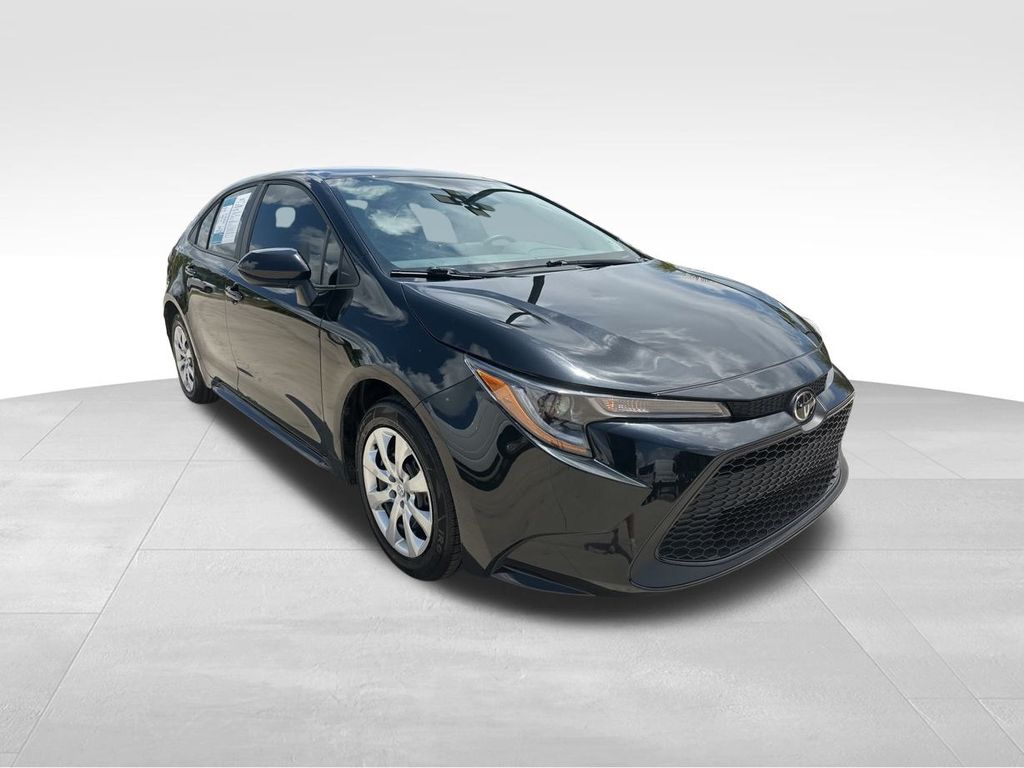 2022 Black Sand Pearl Toyota Corolla LE FWD Sedan