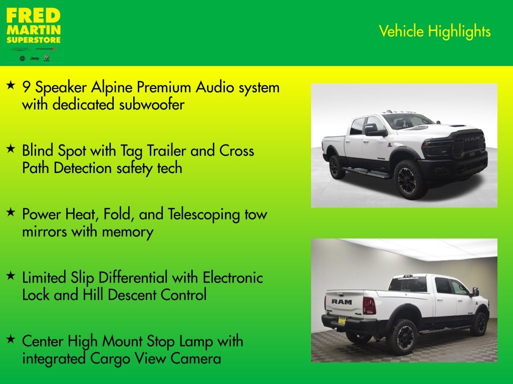 new 2026 Ram 2500 car, priced at $82,681