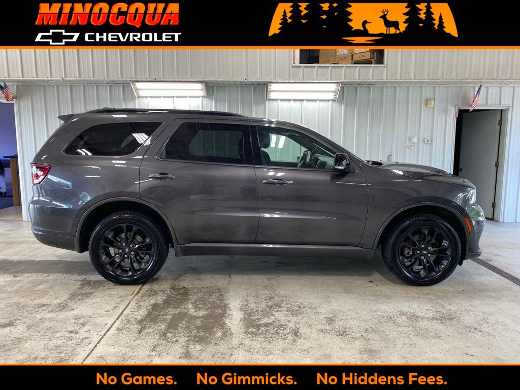 Granite Metallic Clearcoat 2021 Dodge Durango SUV / Crossover All-Wheel Drive 8-Speed Automatic