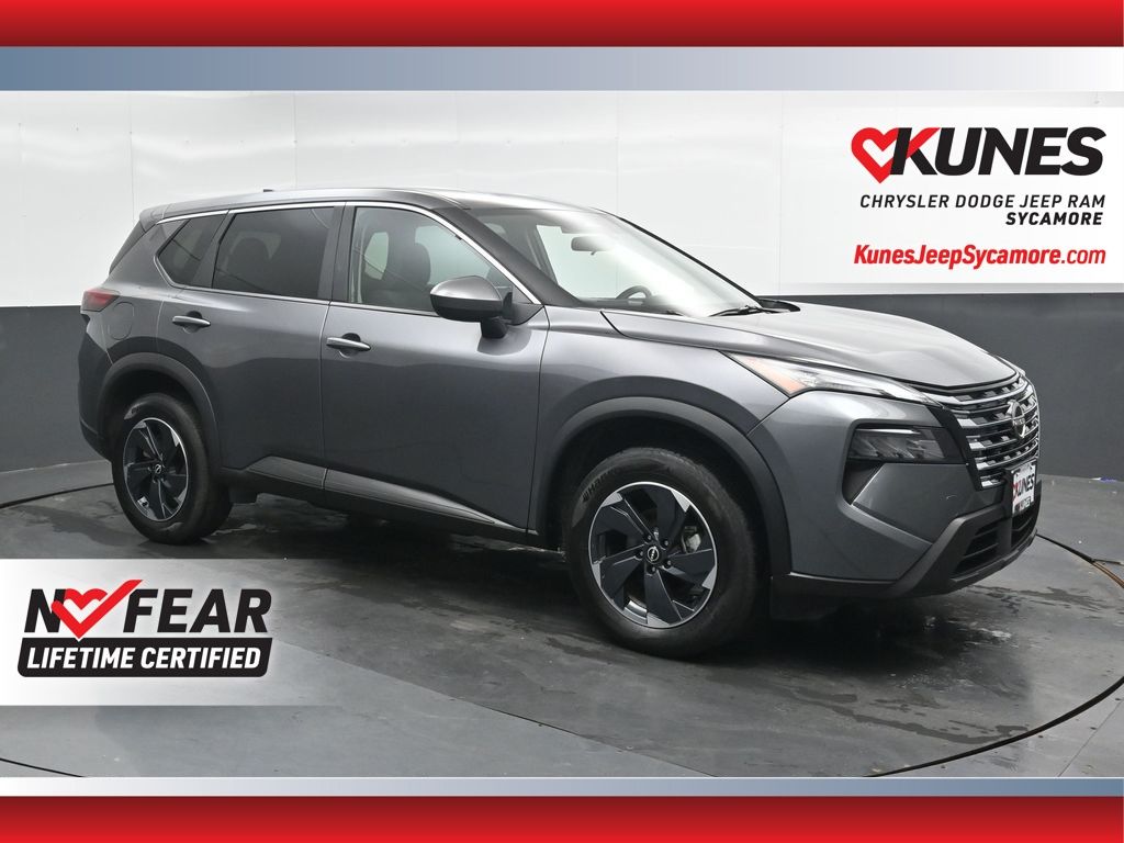 Gray (Gun Metallic) 2025 Nissan Rogue SUV / Crossover All-Wheel Drive Continuously Variable Transmission