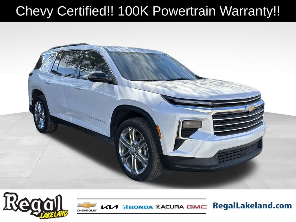 used 2025 Chevrolet Traverse car, priced at $37,791