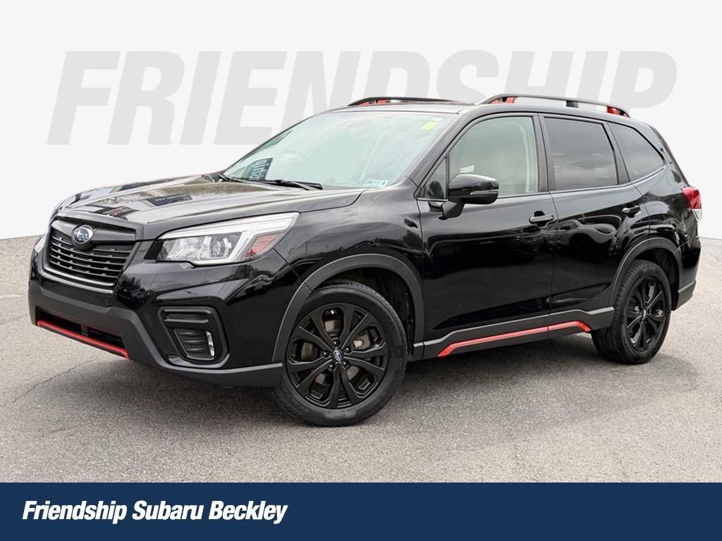 Crystal Black Silica 2019 Subaru Forester 2.5i Sport AWD SUV / Crossover All-Wheel Drive Continuously Variable Transmission