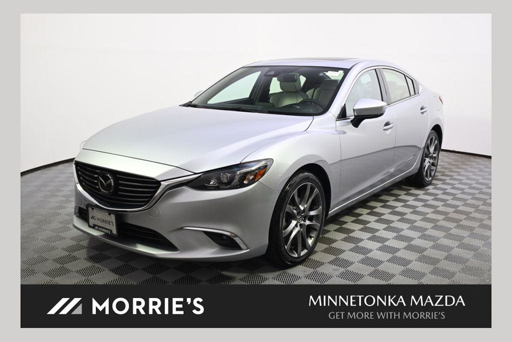 Sonic Silver Metallic 2017 Mazda MAZDA6 Sedan Front-Wheel Drive 6-Speed Automatic