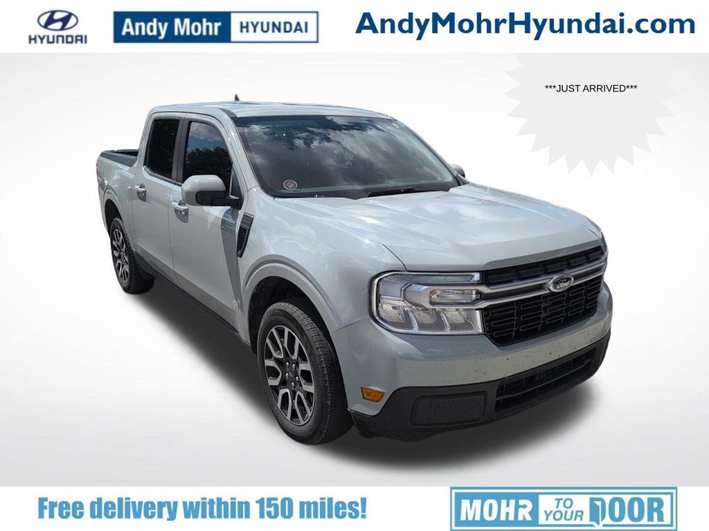 Cactus Gray 2023 Ford Maverick Pickup Truck All-Wheel Drive 8-Speed Automatic