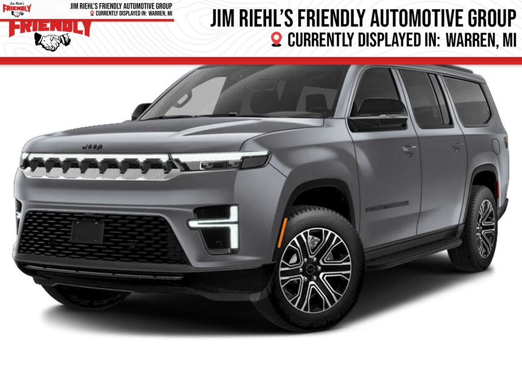 Bright White Clearcoat 2026 Jeep Grand Wagoneer L Summit Obsidian 4WD SUV / Crossover Four-Wheel Drive 8-Speed Automatic