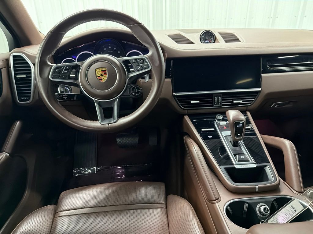 2021 Porsche Cayenne Coupe Base White at Gullo Toyota