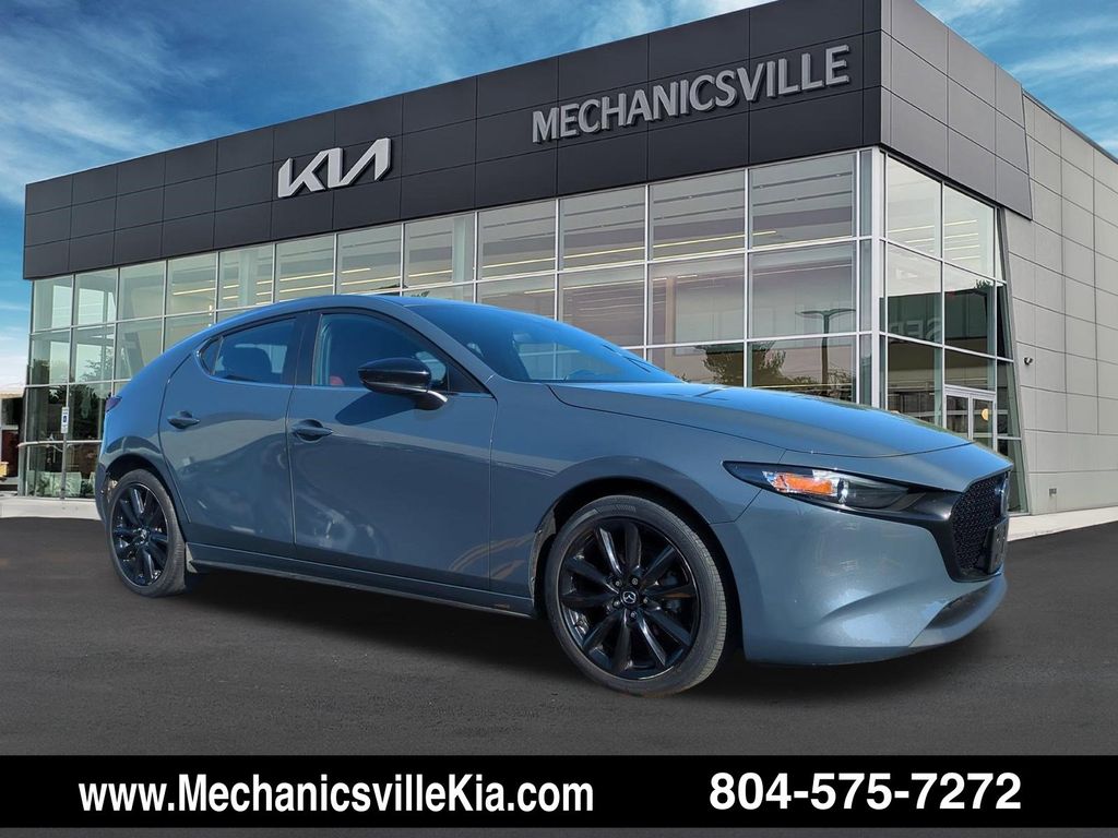 Polymetal Gray Metallic 2022 Mazda MAZDA3 Carbon Edition Hatchback FWD Hatchback Front-Wheel Drive 6-Speed Automatic