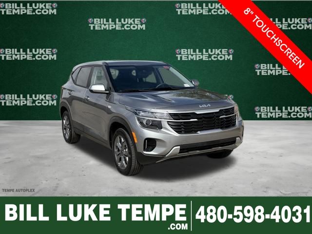 Steel Gray 2026 Kia Seltos LX AWD SUV / Crossover All-Wheel Drive Continuously Variable Transmission