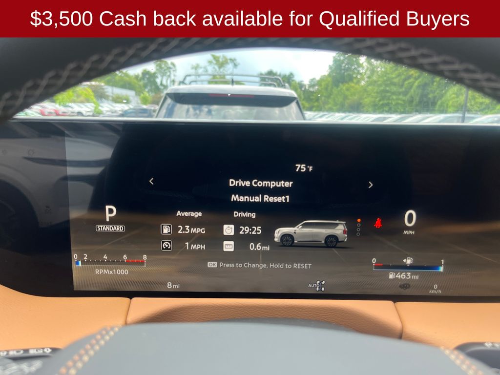 2026 Coulis Red Pearl Nissan Armada Platinum Reserve 4X4 SUV