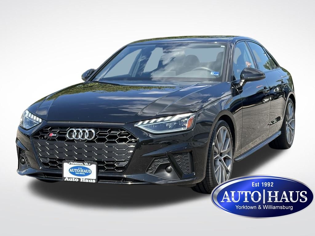 Mythos Black Metallic 2021 Audi S4 Sedan All-Wheel Drive 8-Speed Automatic
