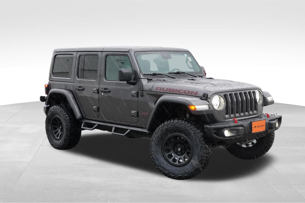 Gray (Granite Crystal Metallic Clearcoat) 2020 Jeep Wrangler SUV / Crossover Four-Wheel Drive 8-Speed Automatic