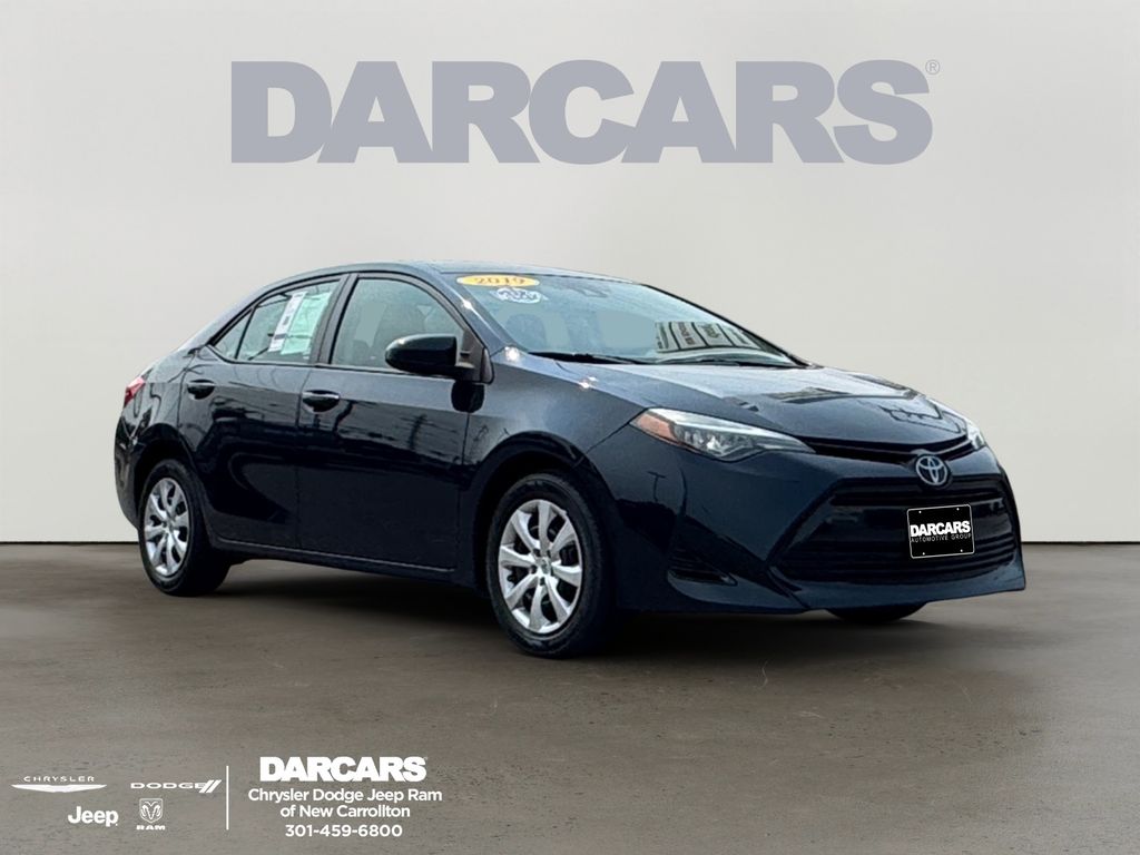 Teal (Aqua) 2019 Toyota Corolla Sedan Front-Wheel Drive Continuously Variable Transmission