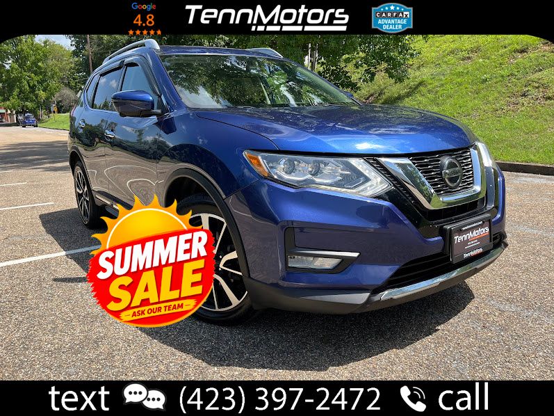 Caspian Blue Metallic 2019 Nissan Rogue SUV / Crossover All-Wheel Drive Continuously Variable Transmission
