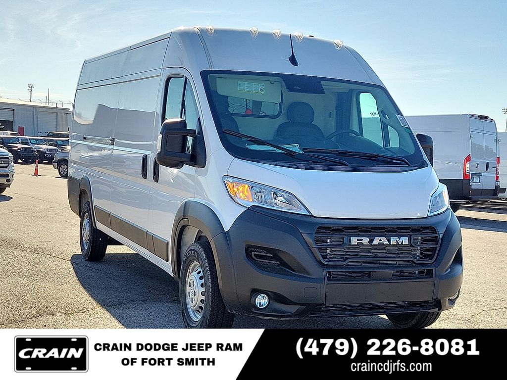 Bright White Clearcoat 2026 RAM ProMaster Van 9-Speed Automatic