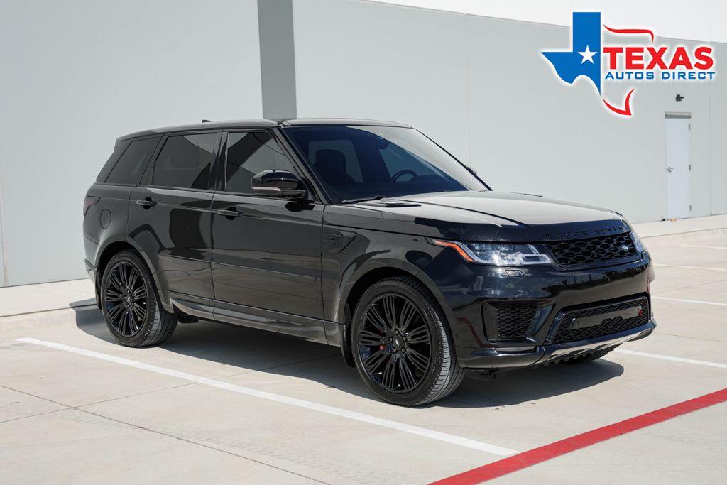 Black 2022 Land Rover Range Rover Sport P525 HSE Dynamic AWD SUV / Crossover All-Wheel Drive 8-Speed Automatic