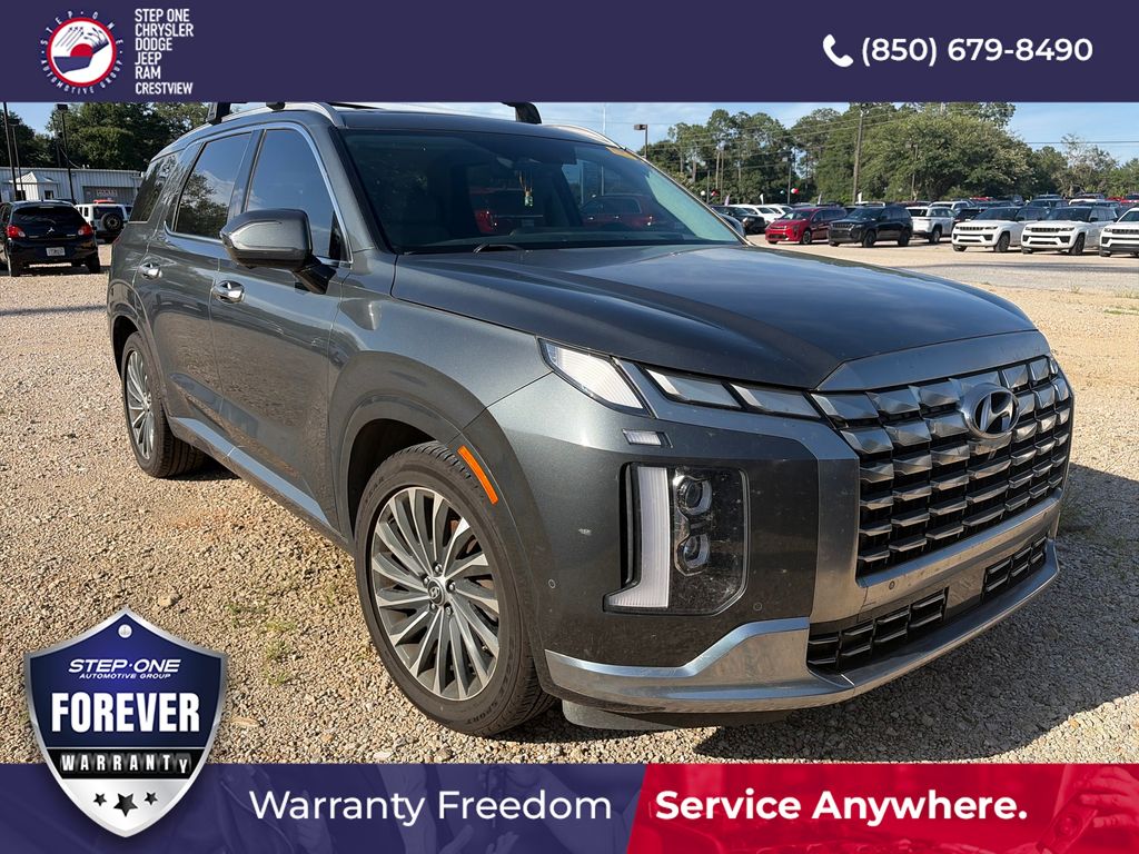 Gray (Steel Graphite) 2023 Hyundai Palisade SUV / Crossover Front-Wheel Drive 8-Speed Automatic