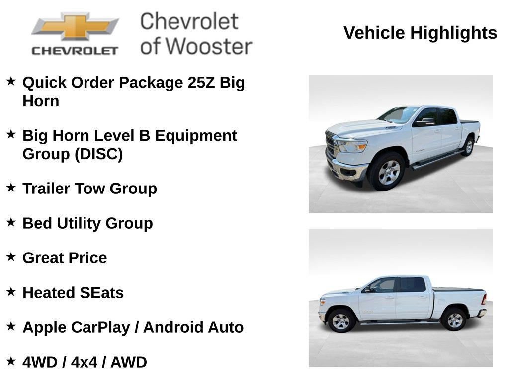 2022 Ram 1500 Big Horn/Lone Star - Image 2