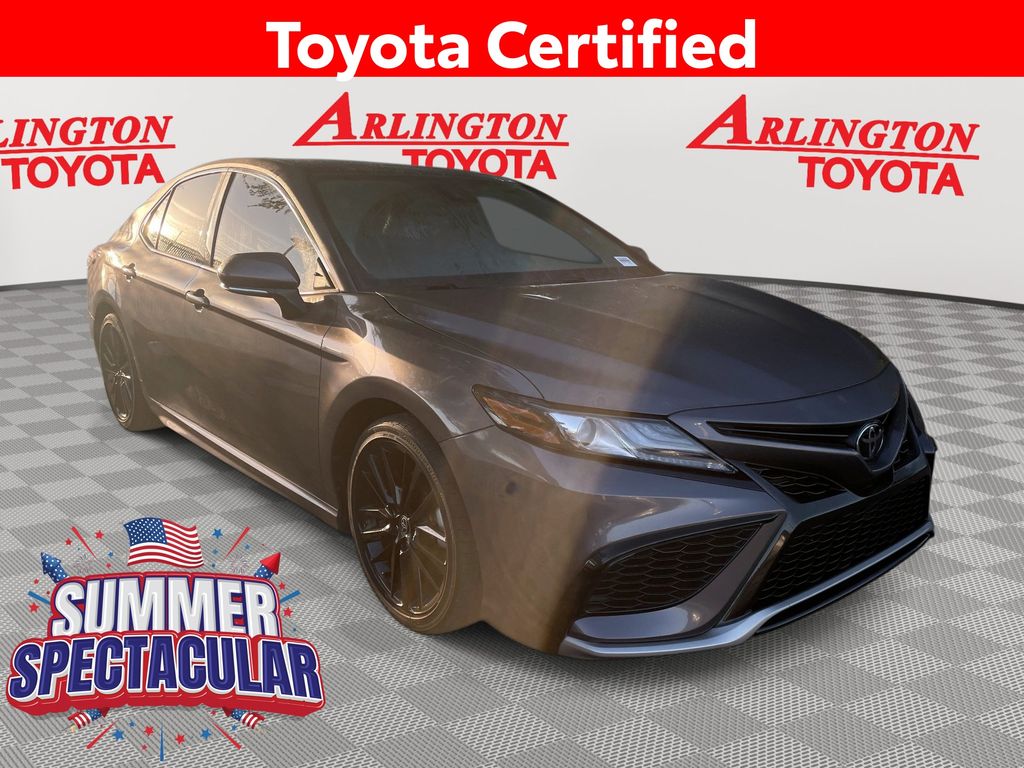 Predawn Gray Mica 2024 Toyota Camry Sedan Front-Wheel Drive 8-Speed Automatic