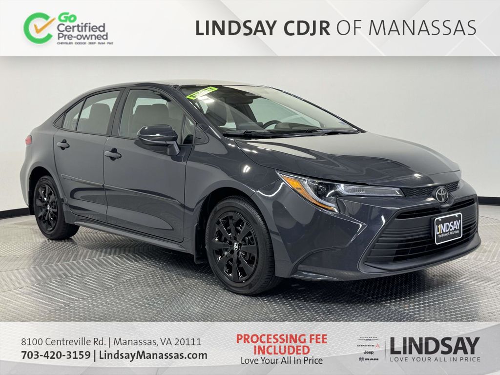 Underground 2025 Toyota Corolla Sedan Front-Wheel Drive Continuously Variable Transmission
