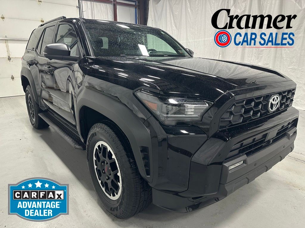 Black 2025 Toyota 4Runner SUV / Crossover Four-Wheel Drive 8-Speed Automatic