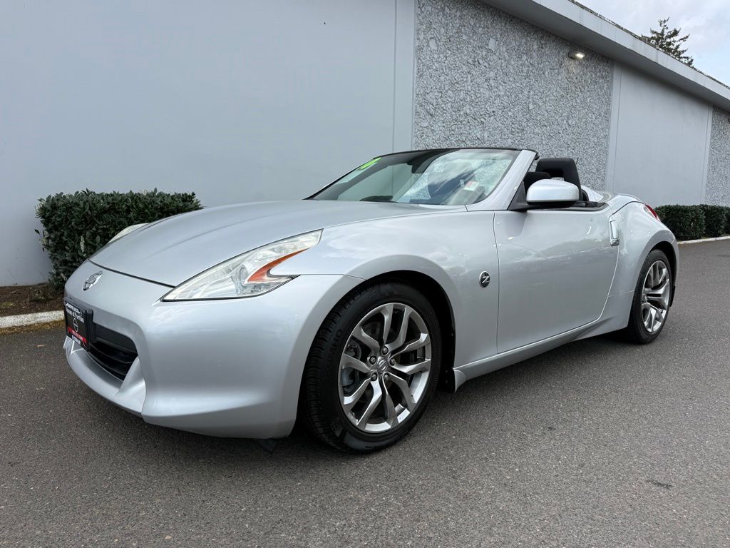 Brilliant Silver Metallic 2010 Nissan 370Z Base Roadster Convertible Rear-Wheel Drive 6-Speed Manual