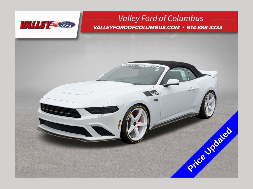 Oxford White 2026 Ford Mustang Convertible Rear-Wheel Drive Automatic