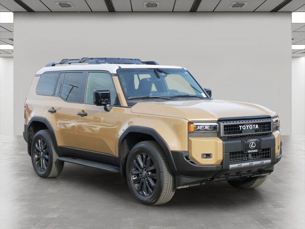 Trail Dust/Gray Scape 2024 Toyota Land Cruiser 4WD SUV / Crossover Four-Wheel Drive 8-Speed Automatic