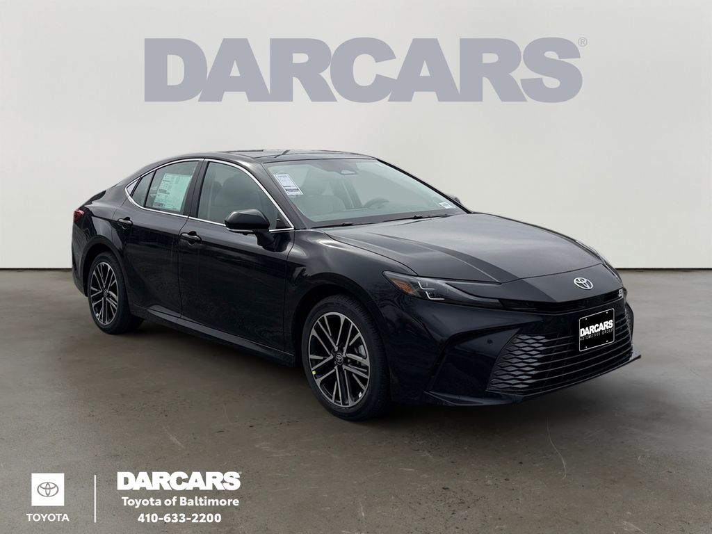 Midnight Black Metallic 2026 Toyota Camry XLE AWD Sedan All-Wheel Drive Continuously Variable Transmission
