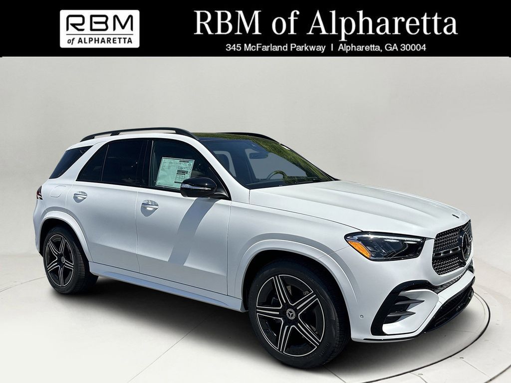 White 2026 Mercedes-Benz GLE 450 4MATIC SUV / Crossover All-Wheel Drive 9-Speed Automatic