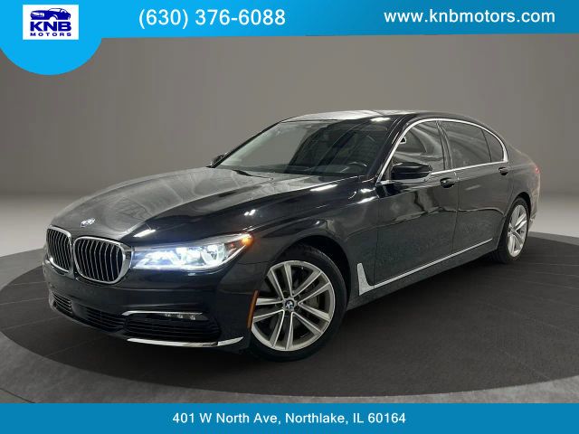 Black Sapphire Metallic 2016 BMW 7 Series 750i xDrive AWD Sedan All-Wheel Drive 8-Speed Automatic