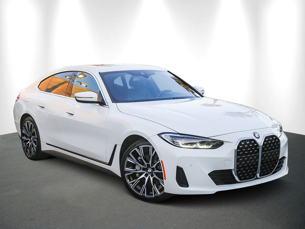 Alpine White 2022 BMW 4 Series 430i Gran Coupe RWD Coupe Rear-Wheel Drive 8-Speed Automatic