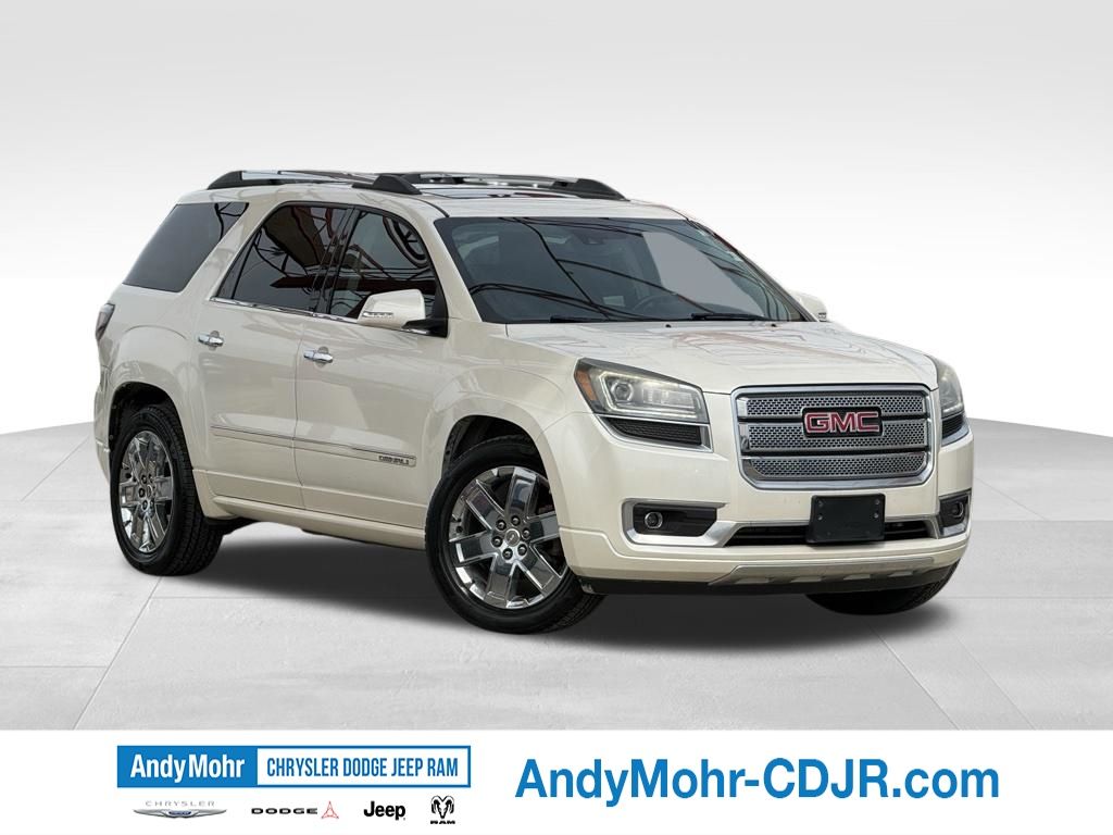 White Diamond Tricoat 2015 GMC Acadia Denali AWD SUV / Crossover All-Wheel Drive 6-Speed Automatic