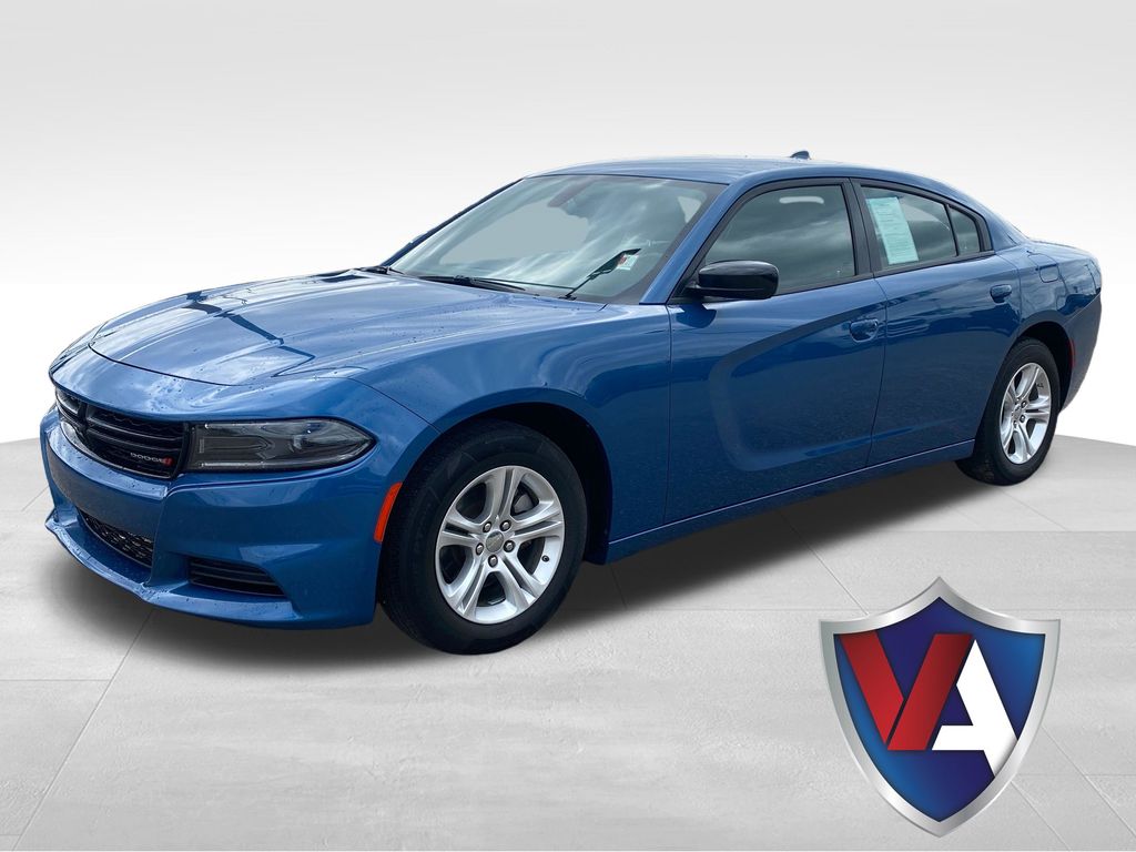 Blue (Frostbite) 2023 Dodge Charger Sedan Rear-Wheel Drive 8-Speed Automatic