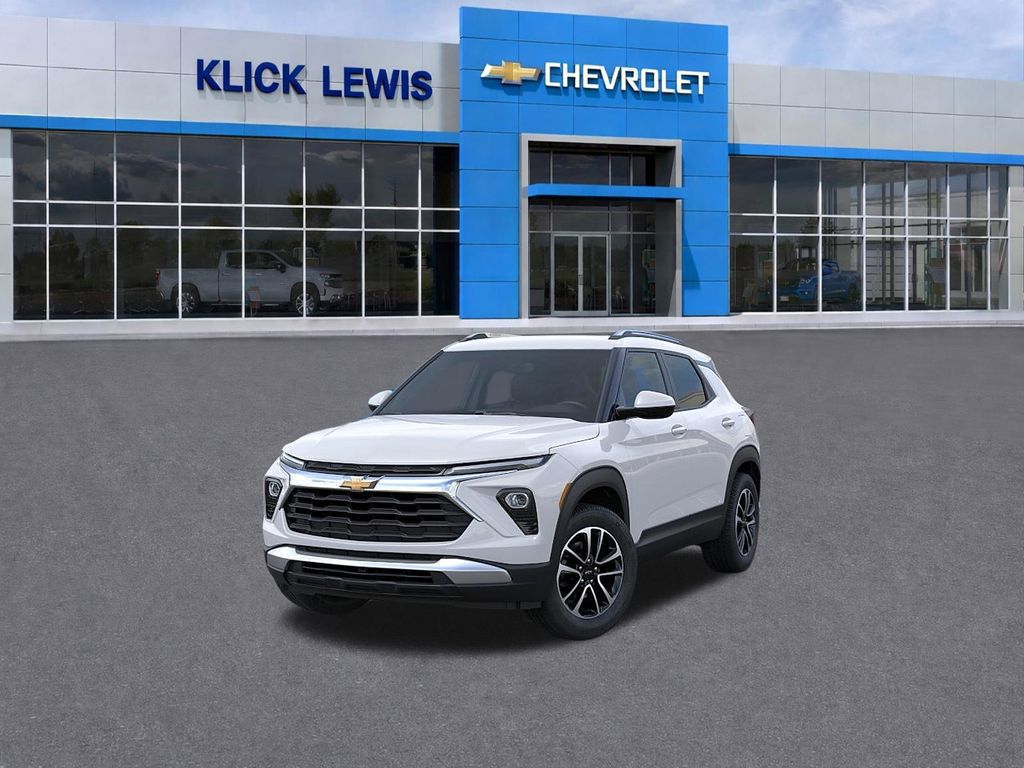 2026 Chevrolet TrailBlazer LT White at Klick Lewis Buick Chevrolet