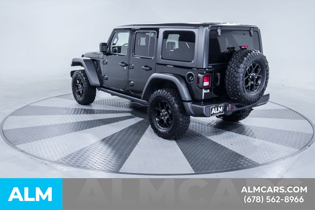Used 2025 Black Jeep Willys image 7