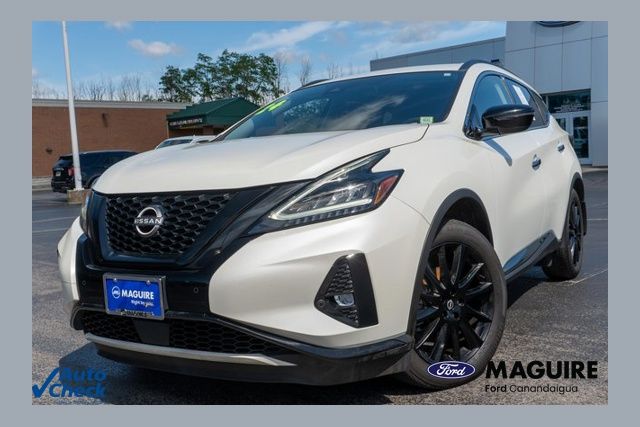 Pearl White 2024 Nissan Murano SUV / Crossover All-Wheel Drive Continuously Variable Transmission