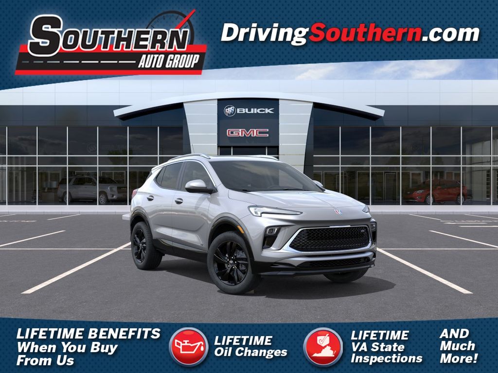 Moonstone Gray Metallic 2026 Buick Encore GX SUV / Crossover Front-Wheel Drive Continuously Variable Transmission