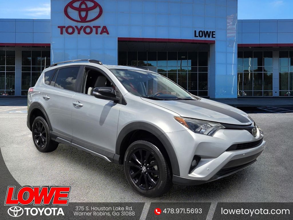 Silver Sky Metallic 2018 Toyota RAV4 SUV / Crossover Front-Wheel Drive 6-Speed Automatic