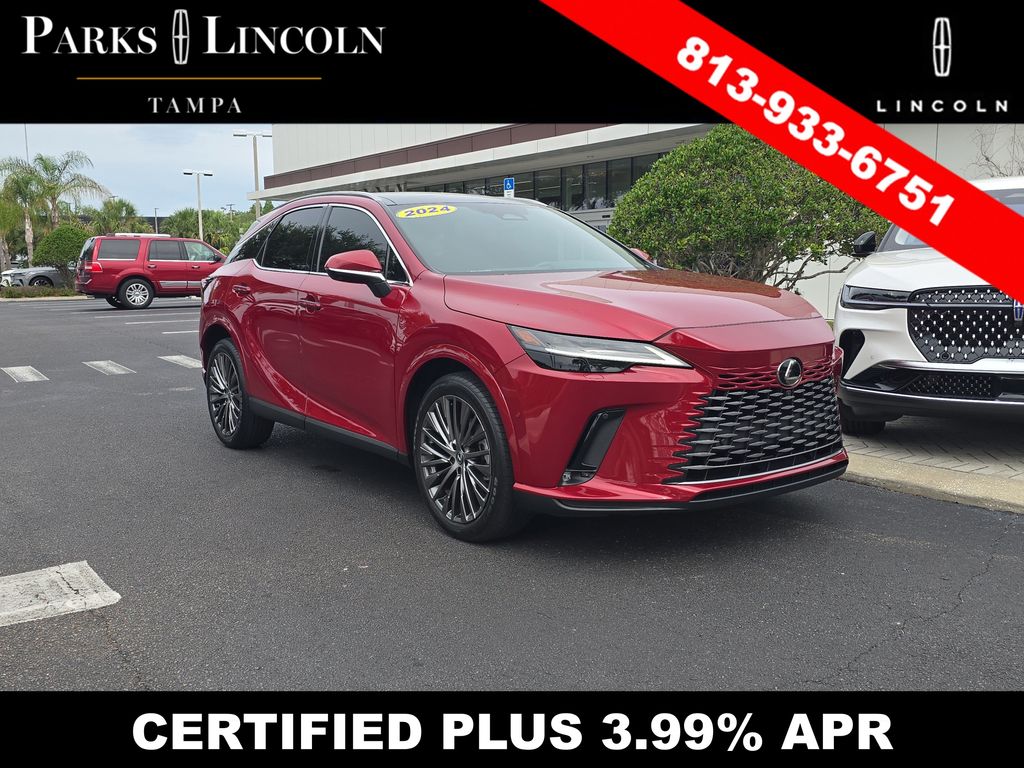 Matador Red Mica 2024 Lexus RX SUV / Crossover 8-Speed Automatic