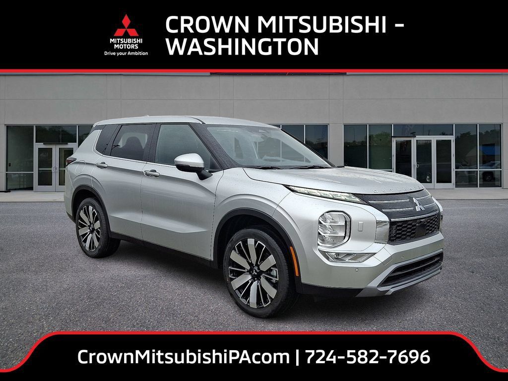 Alloy Silver Metallic 2026 Mitsubishi Outlander SUV / Crossover Front-Wheel Drive Continuously Variable Transmission