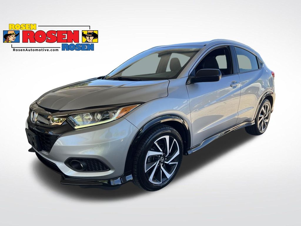 Silver 2019 Honda HR-V SUV / Crossover All-Wheel Drive Continuously Variable Transmission