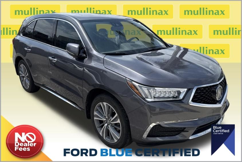 Gray (Modern Steel Metallic) 2018 Acura MDX SUV / Crossover Front-Wheel Drive 9-Speed Automatic