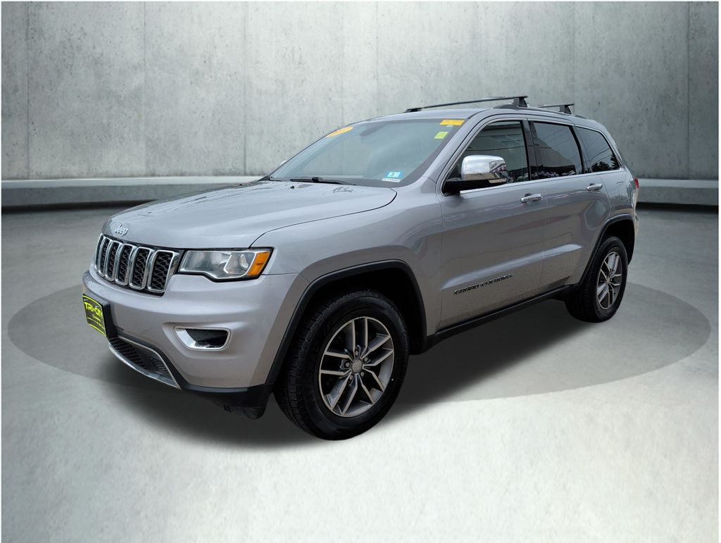 Billet Silver Metallic Clearcoat 2017 Jeep Grand Cherokee SUV / Crossover Four-Wheel Drive 8-Speed Automatic