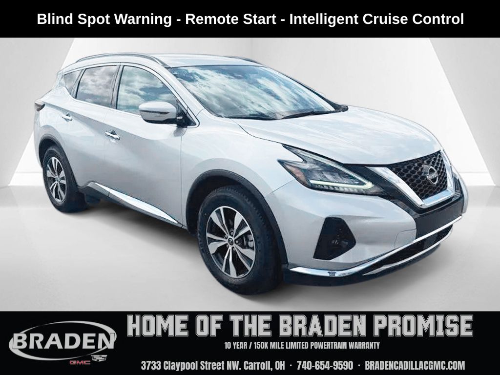 Brilliant Silver Metallic 2023 Nissan Murano SUV / Crossover All-Wheel Drive Continuously Variable Transmission