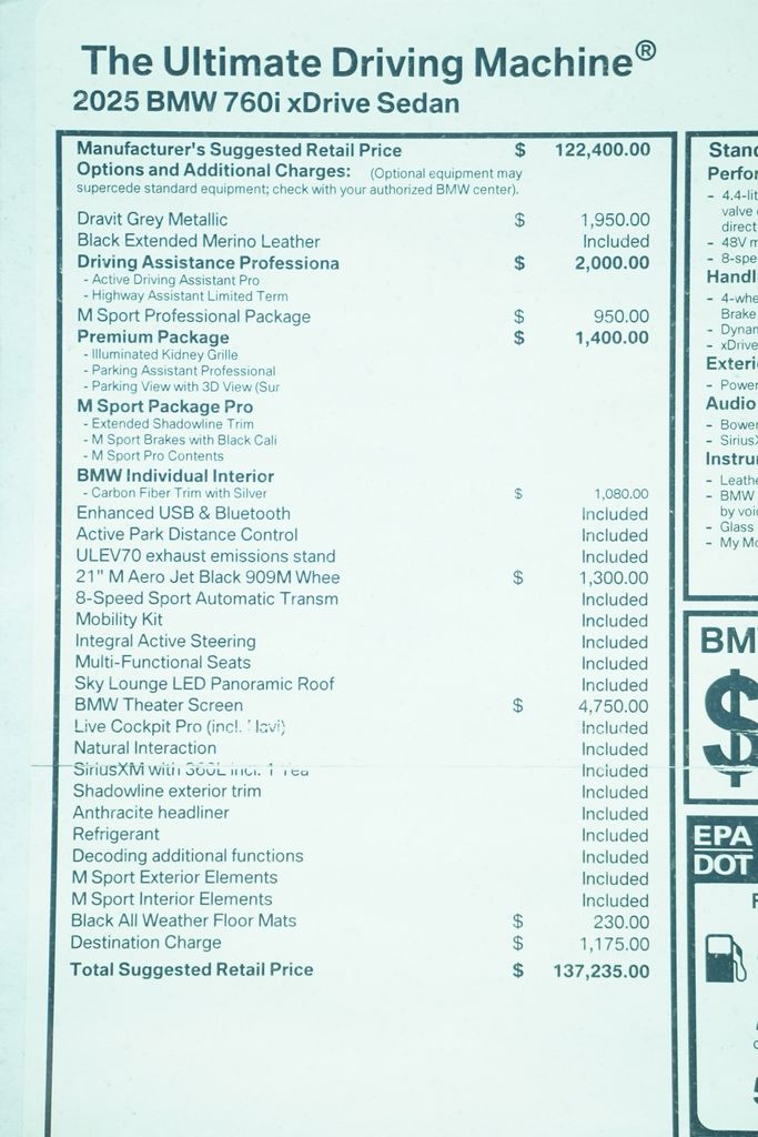 Thumbnail: 2025 BMW 7 Series - 9