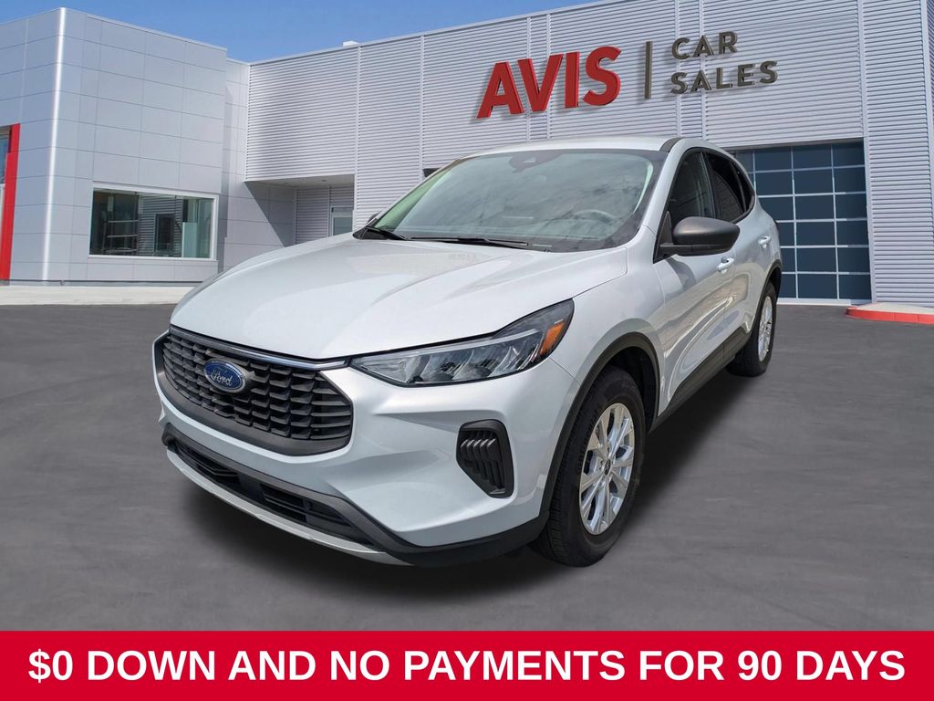 Silver Metallic 2025 Ford Escape SUV / Crossover All-Wheel Drive 8-Speed Automatic