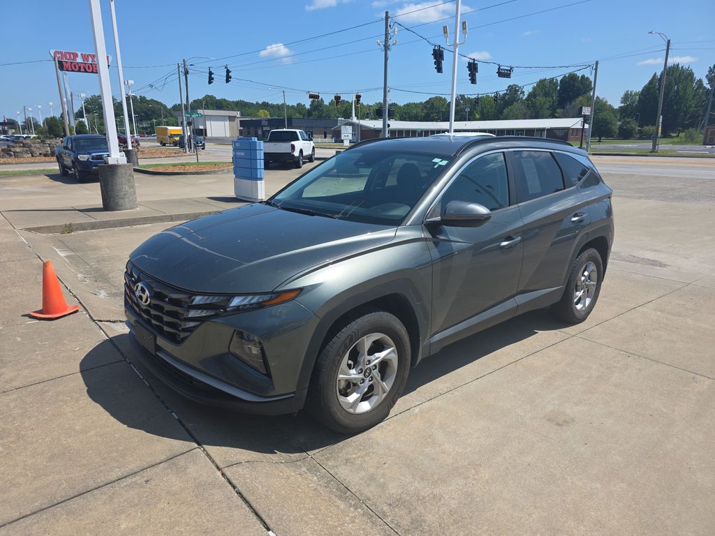 Portofino Gray 2022 Hyundai Tucson SUV / Crossover All-Wheel Drive 8-Speed Automatic